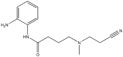 N-(2-aminophenyl)-4-[(2-cyanoethyl)(methyl)amino]butanamide