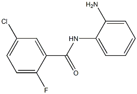 N-(2-aminophenyl)-5-chloro-2-fluorobenzamide Structure