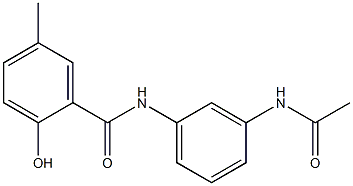 N-(3-acetamidophenyl)-2-hydroxy-5-methylbenzamide