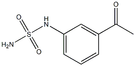 N-(3-acetylphenyl)sulfamide Structure