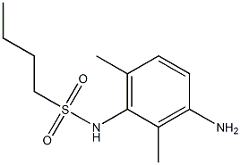 N-(3-amino-2,6-dimethylphenyl)butane-1-sulfonamide Struktur