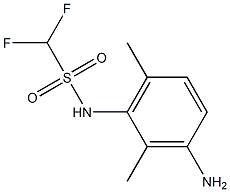N-(3-amino-2,6-dimethylphenyl)difluoromethanesulfonamide Structure