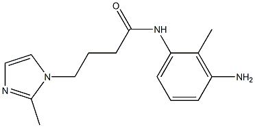 N-(3-amino-2-methylphenyl)-4-(2-methyl-1H-imidazol-1-yl)butanamide
