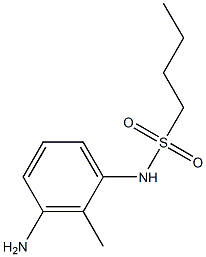 N-(3-amino-2-methylphenyl)butane-1-sulfonamide