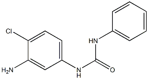 N-(3-amino-4-chlorophenyl)-N'-phenylurea Structure