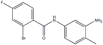 N-(3-amino-4-methylphenyl)-2-bromo-4-fluorobenzamide