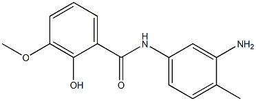 N-(3-amino-4-methylphenyl)-2-hydroxy-3-methoxybenzamide Structure