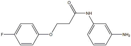 N-(3-aminophenyl)-3-(4-fluorophenoxy)propanamide