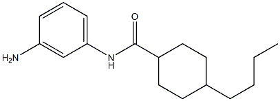 N-(3-aminophenyl)-4-butylcyclohexane-1-carboxamide