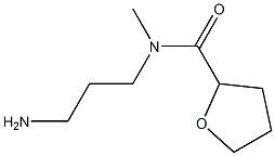 N-(3-aminopropyl)-N-methyloxolane-2-carboxamide Struktur