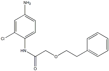 N-(4-amino-2-chlorophenyl)-2-(2-phenylethoxy)acetamide