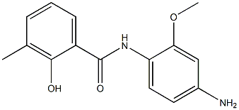 N-(4-amino-2-methoxyphenyl)-2-hydroxy-3-methylbenzamide Structure