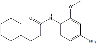 N-(4-amino-2-methoxyphenyl)-3-cyclohexylpropanamide