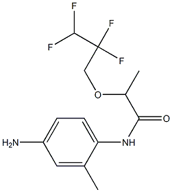 N-(4-amino-2-methylphenyl)-2-(2,2,3,3-tetrafluoropropoxy)propanamide
