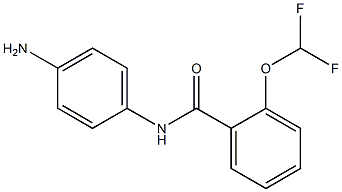 N-(4-aminophenyl)-2-(difluoromethoxy)benzamide Structure