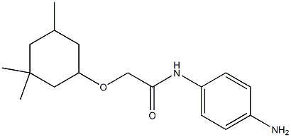 N-(4-aminophenyl)-2-[(3,3,5-trimethylcyclohexyl)oxy]acetamide
