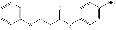 N-(4-aminophenyl)-3-(phenylsulfanyl)propanamide