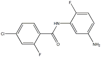 N-(5-amino-2-fluorophenyl)-4-chloro-2-fluorobenzamide