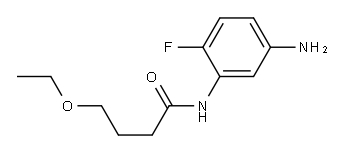 N-(5-amino-2-fluorophenyl)-4-ethoxybutanamide