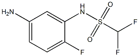 N-(5-amino-2-fluorophenyl)difluoromethanesulfonamide