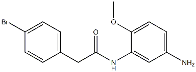 N-(5-amino-2-methoxyphenyl)-2-(4-bromophenyl)acetamide