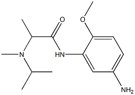 N-(5-amino-2-methoxyphenyl)-2-[isopropyl(methyl)amino]propanamide