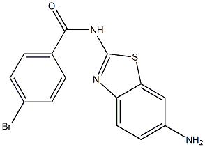 N-(6-amino-1,3-benzothiazol-2-yl)-4-bromobenzamide