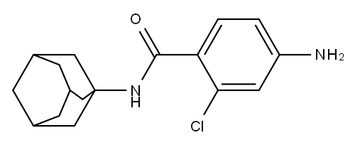 N-(adamantan-1-yl)-4-amino-2-chlorobenzamide Structure