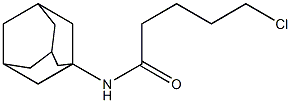 N-(adamantan-1-yl)-5-chloropentanamide Structure