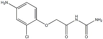 N-(aminocarbonyl)-2-(4-amino-2-chlorophenoxy)acetamide