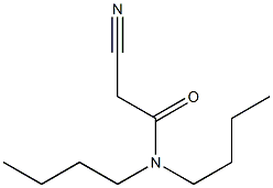 N,N-dibutyl-2-cyanoacetamide Structure