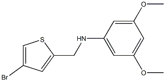 N-[(4-bromothiophen-2-yl)methyl]-3,5-dimethoxyaniline