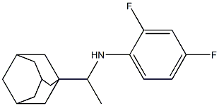 N-[1-(adamantan-1-yl)ethyl]-2,4-difluoroaniline|