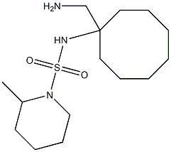 N-[1-(aminomethyl)cyclooctyl]-2-methylpiperidine-1-sulfonamide