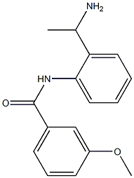 N-[2-(1-aminoethyl)phenyl]-3-methoxybenzamide