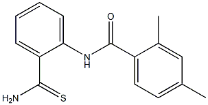 N-[2-(aminocarbonothioyl)phenyl]-2,4-dimethylbenzamide