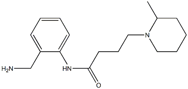 N-[2-(aminomethyl)phenyl]-4-(2-methylpiperidin-1-yl)butanamide