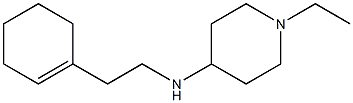 N-[2-(cyclohex-1-en-1-yl)ethyl]-1-ethylpiperidin-4-amine Structure