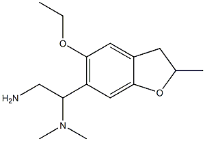 N-[2-amino-1-(5-ethoxy-2-methyl-2,3-dihydro-1-benzofuran-6-yl)ethyl]-N,N-dimethylamine