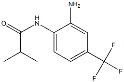 N-[2-amino-4-(trifluoromethyl)phenyl]-2-methylpropanamide Structure