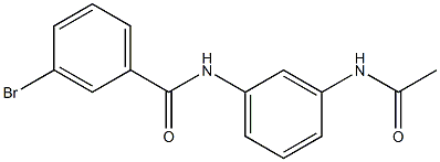 N-[3-(acetylamino)phenyl]-3-bromobenzamide