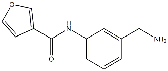N-[3-(aminomethyl)phenyl]-3-furamide