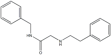 N-benzyl-2-[(2-phenylethyl)amino]acetamide