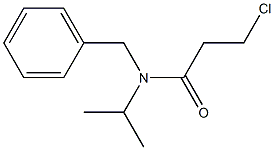 N-benzyl-3-chloro-N-(propan-2-yl)propanamide Structure