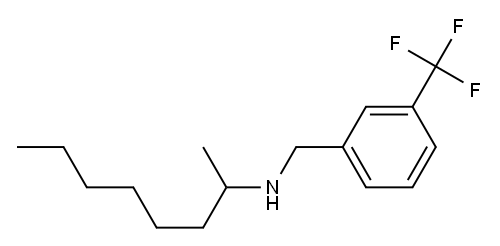octan-2-yl({[3-(trifluoromethyl)phenyl]methyl})amine