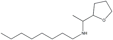 octyl[1-(oxolan-2-yl)ethyl]amine Struktur