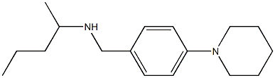 pentan-2-yl({[4-(piperidin-1-yl)phenyl]methyl})amine Structure