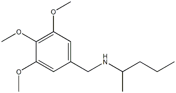 pentan-2-yl[(3,4,5-trimethoxyphenyl)methyl]amine