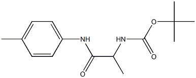 tert-butyl 1-methyl-2-[(4-methylphenyl)amino]-2-oxoethylcarbamate
