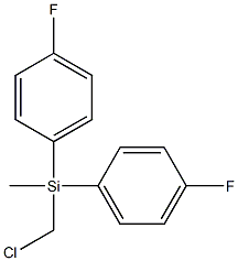 bis(4-fluorophenyl)methyl-(chloromethyl)silicon